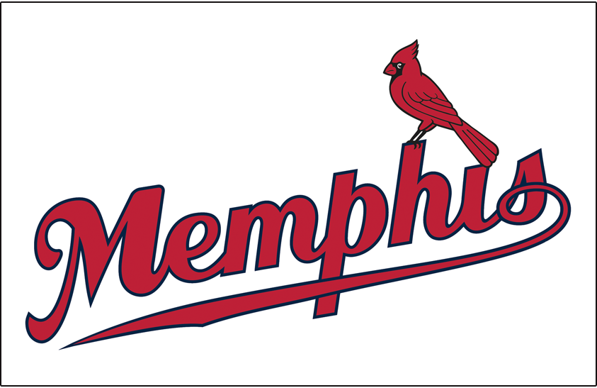 Memphis Redbirds 2008-2014 Jersey Logo iron on paper